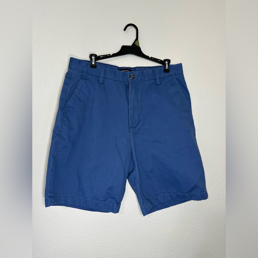 Nautica Men’s Shorts Navy Blue Size 34